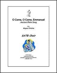 O Come, O Come, Emmanuel SATB choral sheet music cover Thumbnail